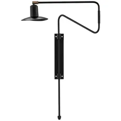 House Doctor - Swing Wandleuchte Schwarz
