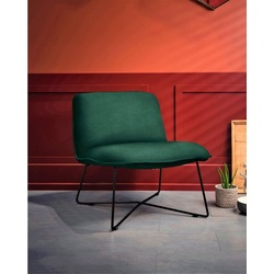 furninova Loungesessel Fly, gemütlicher Loungesessel im skandinavischen Design grün