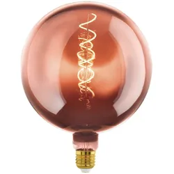 EGLO E27 LED Lampe Vintage dimmbar Warmweiß Glühbirne, Deko Retro Leuchtmittel Beleuchtung Indoor 4W