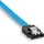 Sonero SATA III 6Gb/s Kabel - 0,50m - blau