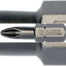 TRIZERATOP Bit Satz 1/4“ (6,3mm) PZ2x25mm 10 Stück