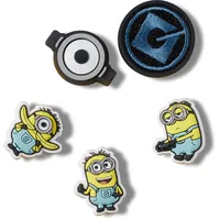 Crocs Unisex Minions 5 Pack Schuhanhänger, Multicolor