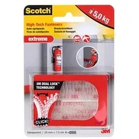 Scotch Klettstreifen Extreme Fastener weiß, 4 St.