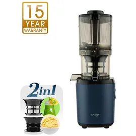 Kuvings AUTO6 Blau inklusive Sorbet-Eis-Einsatz