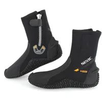 Seac Neoprenschuhe Basic Schwarz XXS