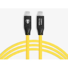 cobratether USB-C auf USB-C 5 m Gelb