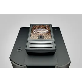 Jura W8 Dark Inox Kaffeevollautomat schwarz