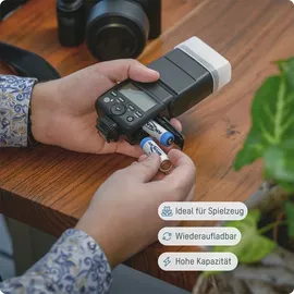 Ansmann Akku AA min. 2650 mAh 1,2V NiMh, 8 Stück