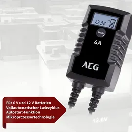 AEG LD4 10616 Kfz-Ladegerät 6 V, 12V 2A 4A