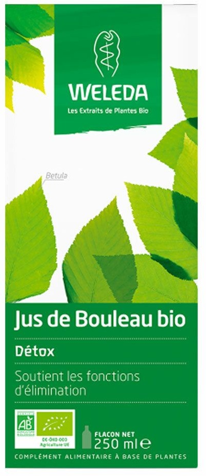 WELEDA Jus de Bouleau Bio 250 ml sirop