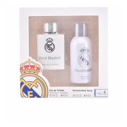 Real Madrid Eau De Toilette Spray 100ml Set 2 Artikel 0,25 l
