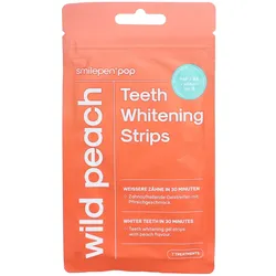 Smilepen® Pop Teeth Whitening Strips Wild Peach 7 Anwendungen