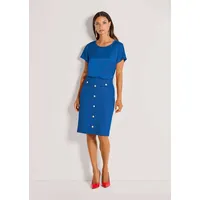 Madeleine Bleistift-Rock Damen Blau 34