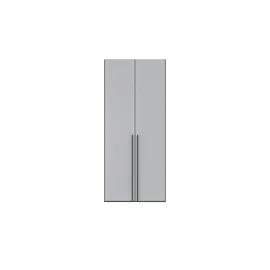 Sconto Drehtürenschrank Dreamer 101,9 x 236 x 58 cm Grau