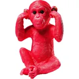 Kare Spardose Monkey Kikazaru, Rot,