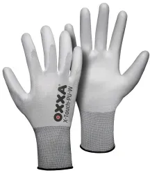 OXXA® Premium X-Touch-PU-W Arbeitshandschuhe, weiß 15111511 , 1 Karton = 240 Paar, Größe 11