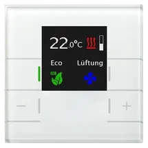 MDT SCN-RTRGW.02 Raumthermostat Smart mit Farbdisplay, Weiß