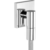Hansgrohe FixFit Fine E Wandanschluss mit Rückflussverhinderer, chrom