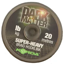 Korda Dark Matter Braid 20m - Vorfachschnur, Tragkraft:15lbs/6.8kg