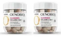 OENOBIOL Gummies Solaire 2 en 1 DUO Préparateur & Autobronzant Pastille(S) 2x60 pc(s)