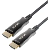 Maxtrack HDMI Anschlusskabel HDMI-A Stecker HDMI-A Stecker 20 m Schwarz
