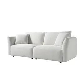 Sofa.de Big Sofa Webstoff 3-Sitzer Grau
