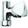 Grohe Absperrventil 12409 DN15 mit TDL-Griff Markierung neutral chrom