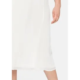 sheego A-Linien-Rock Damen Beige 48