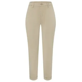 MAC Chino Turn Up Straight-Fit Braun 42