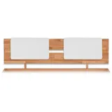 Betten-ABC Bubema Polster-Steckkissen für Bettkopfteil, 2er-Set in verschiedenen Farben