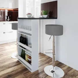 Vicco Bartisch 80 x 57 x 106 cm Weiß/Anthrazit