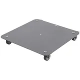 Doppler EASY ROLL VARIO, 42 x 42 cm - Anthrazit - Stahl - mit Rollen - für Schirmständer