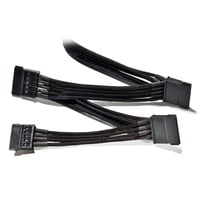 be quiet! Sleeved Power Cable CS-6940, 4x SATA, 900mm (BC027)