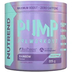 Nutrend Pump Preworkout (225 g, Rainbow)
