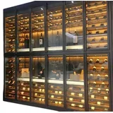 JV Möbel Weinschrank Weinkühlschrank Weinkühler Weinmöbel Weinlagerschrank Weinständer