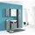 Pelipal Waschbeckenunterschrank 60 x 53 x 33 cm Grau