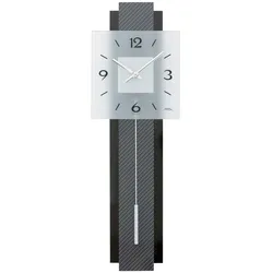 Pendeluhr modern Glas-Zifferblatt - AMS Modell: 7313