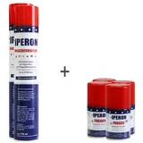 IPERON® 5 x 750 ml Ungezieferspray & 5 x 200 ml Fogger im Set + Zeckenhaken