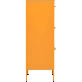 vidaXL Lagerschrank 42,5 x 35 x 101,5 cm gelb