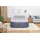 BESTWAY Luftbett SleekFlow mit Kopfteil & Luftpumpe Double XL/Hi 226 x 152 x 84 cm Aufblasbar Camping 67923