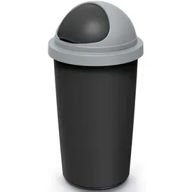 KEDEN Monzana Mülleimer 50 l Schwarz