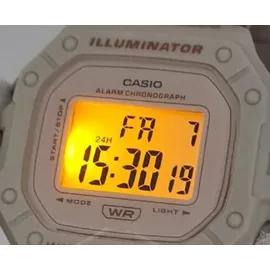 Casio W-218H Silikon 38 mm W-218HC-4A2VDF