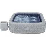 BESTWAY Whirlpool 'LAY-Z-SPA® San Francisco HydroJet ProTM' samtgrau 230 x 230 x 71 cm
