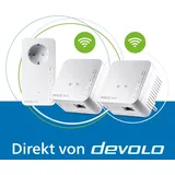 devolo Magic 1 WiFi mini Powerline WLAN Verstärker 3x Adapter