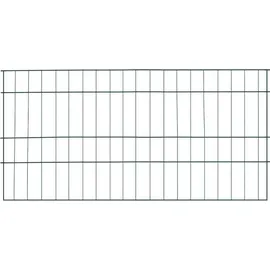 vidaXL Teichzaun Set 5 pcs Grün 100 x 50 cm Stahl vidaXL