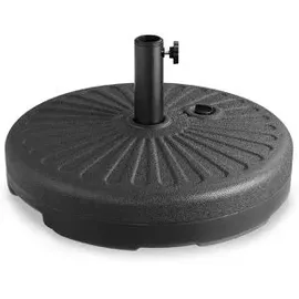 CASARIA Schirmständer Kunststoff 28 Liter Schwarz