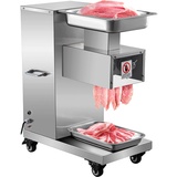 Mophorn VEVOR Elektrische Fleischschneidemaschine 750 W, Fleischschneider 500 kg/h, Elektrischer Fleischkutter 545 x 330 x 660 mm, Edelstahl Fleischwolf mit Abnehmbarer Klinge, Allesschneider