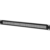 Logilink 19" Perforiertes Blindpanel schwarz, 1HE (PN111B)