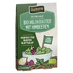 Beltane Fix Salat Wildkräuter bio