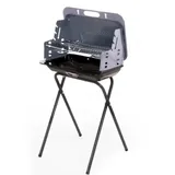 Abitare - Holzkohlegrill 47x43x96 Cm Mit Grillrost Aus Edelstahl - Senise